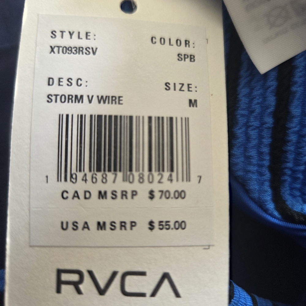 NWT Storm V Wire Rvca - Picture 3 of 3